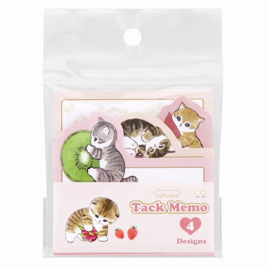 mofusand Die -cut block sticker (fruit)