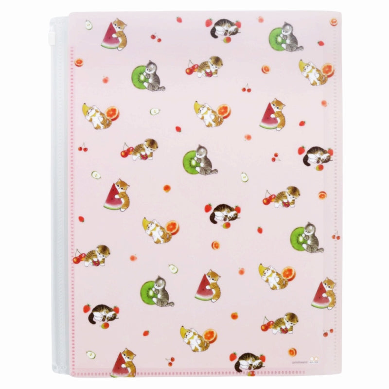 mofusand Clear file 6P+fastener case (fruit)