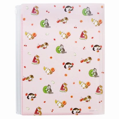 mofusand Clear file 6P+fastener case (fruit)
