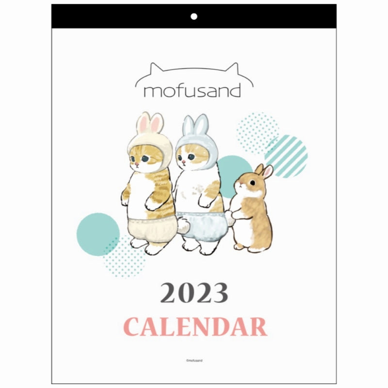 mofusand 2023ウォールカレンダー シンプルS