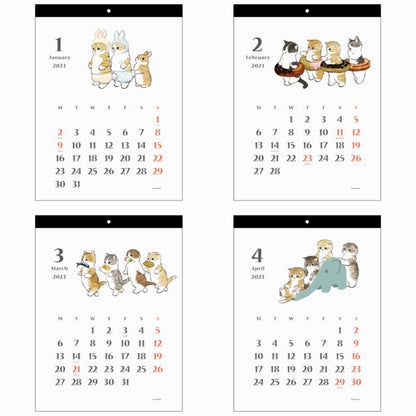 mofusand 2023 Wall Calendar Simple S