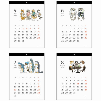 mofusand 2023 Wall Calendar Simple S