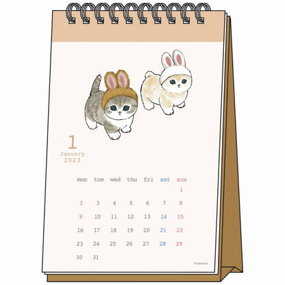 mofusand 2023 Desk calendar vertical type