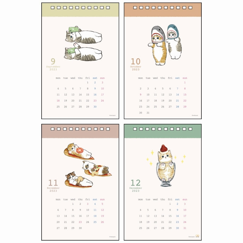 mofusand 2023 Desk calendar vertical type