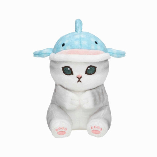 mofusand I'll Hold It! Mascot Keychain (Whale Shark Meow)