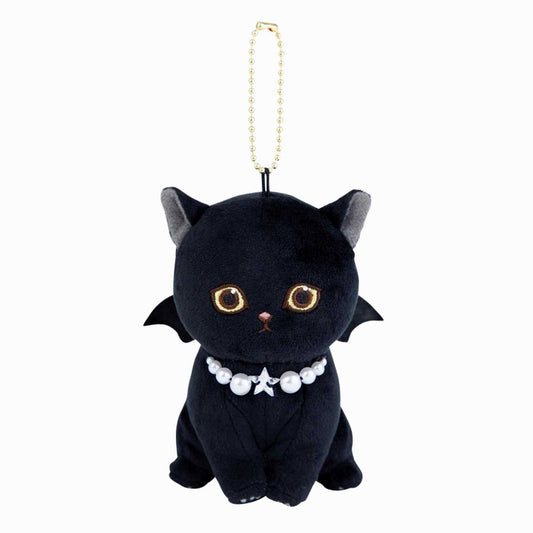 mofusand Familiar Black Meow Mascot Keychain