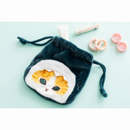 mofusand 상어 고양이 오카오 드로 스트링