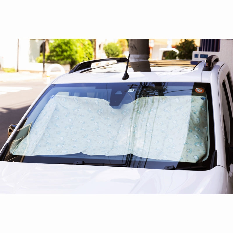 mofusand 車のおでかけに便利なサンシェードシート