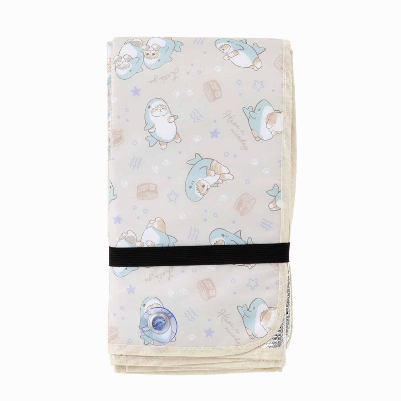 mofusand 車のおでかけに便利なサンシェードシート