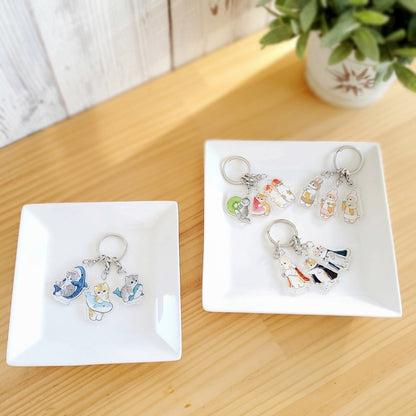 mofusand 3 acrylic key chain sasame 2
