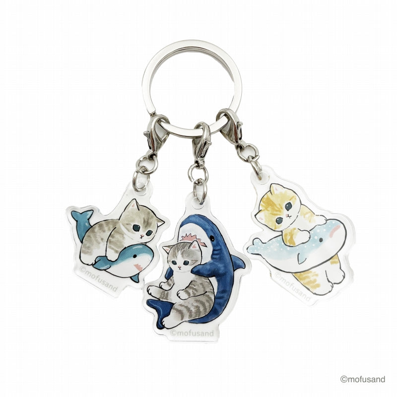 mofusand 3 acrylic key chain sasame 2