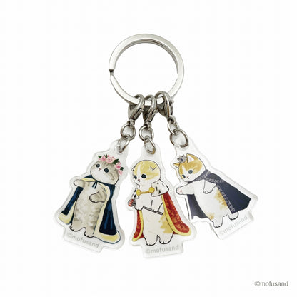 mofusand 三重丙烯酸鑰匙圈 遺憾