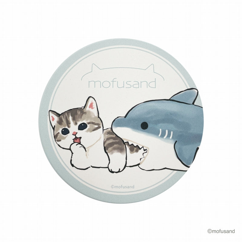 mofusand 물 -흡수 코스터 Sametsu Kizuku Kuro BL