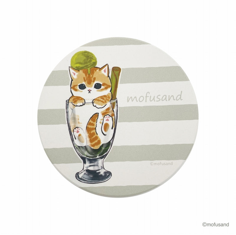 mofusand 吸水コースター ぱふぇ GR