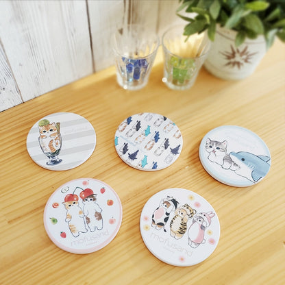 mofusand Water -absorbing coaster cherry PK