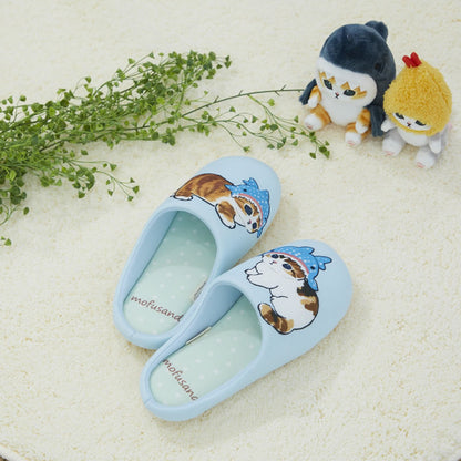 mofusand サメにゃん ドットルームシューズ BL