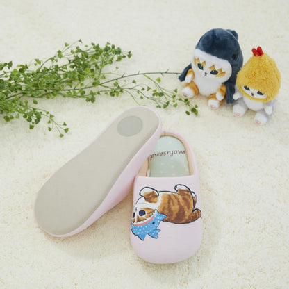 mofusand Shark Cat Dot room shoes PI