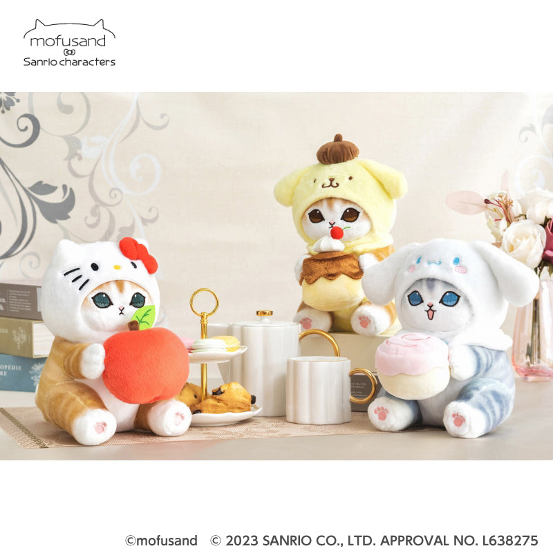 mofusand × Sanrio Characters Plush S (Cinnamoroll)