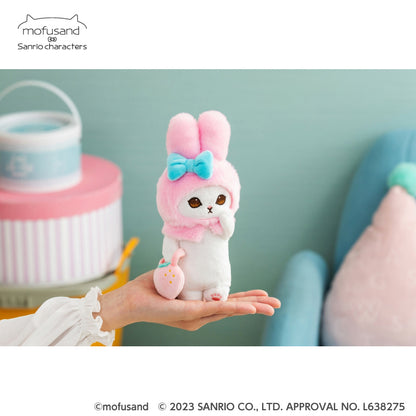 mofusand × Sanrio Characters Mascot Keychain (My Melody)