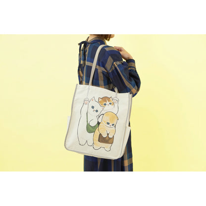 mofusand もふもふステーション 大きめパイピングトートバッグ