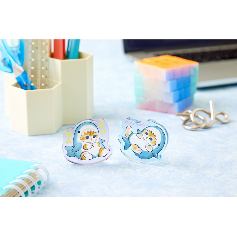 mofusand 鯊魚貓這些搖擺的丙烯酸架（令人驚訝的膽小）