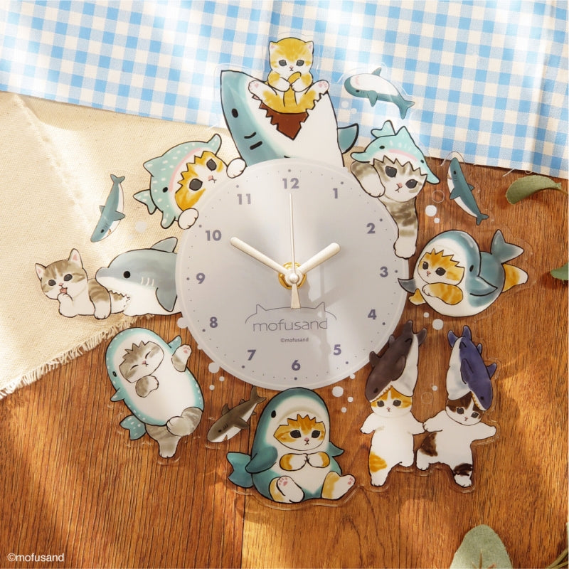 mofusand Acrylic Wall Wall Clock (full of spells)