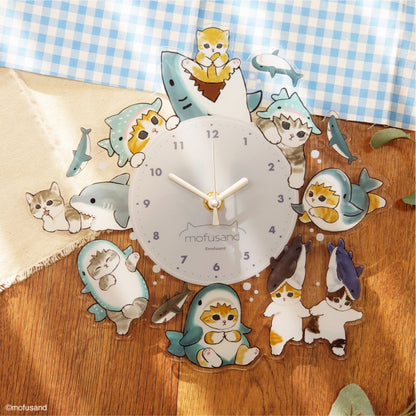 mofusand Acrylic Wall Wall Clock (full of spells)