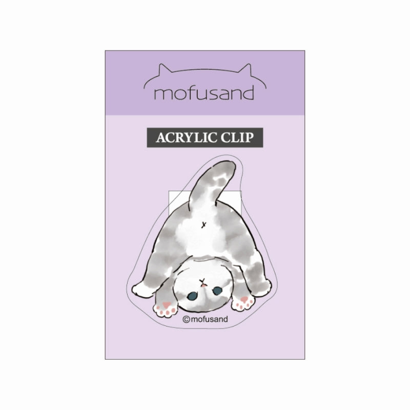 mofusand Acrylic clip (Korogari)