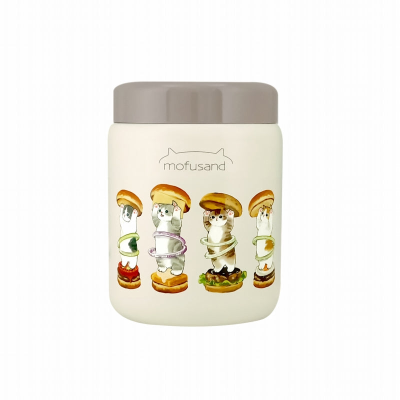 mofusand スープポット400ml(ハンバーガーにゃん)