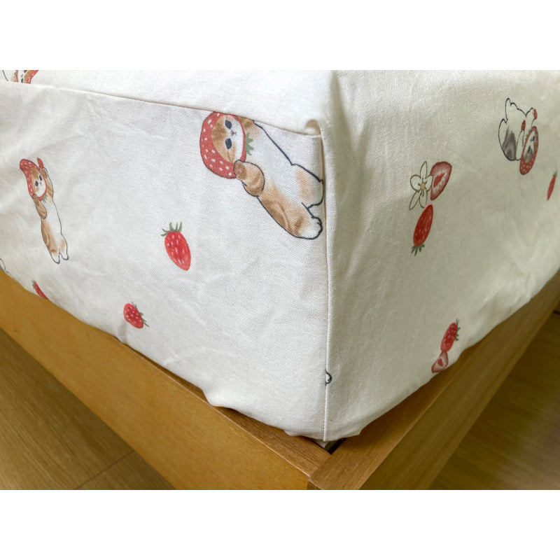 mofusand BOXシーツ(イチゴ)