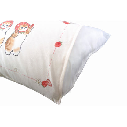 [Not included]mofusand Pillow with cover (strawberry) [No simultaneous purchase with other products]