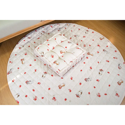 mofusand ビスケットクッション(イチゴ)