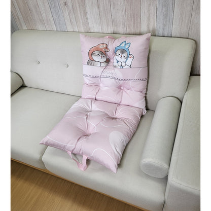 【同梱不可】mofusand 折りたたみクッション(うさぎ)【他の商品と同時購入不可】