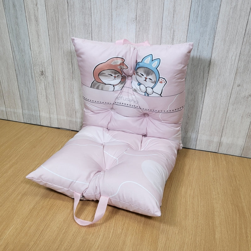 【同梱不可】mofusand 折りたたみクッション(うさぎ)【他の商品と同時購入不可】