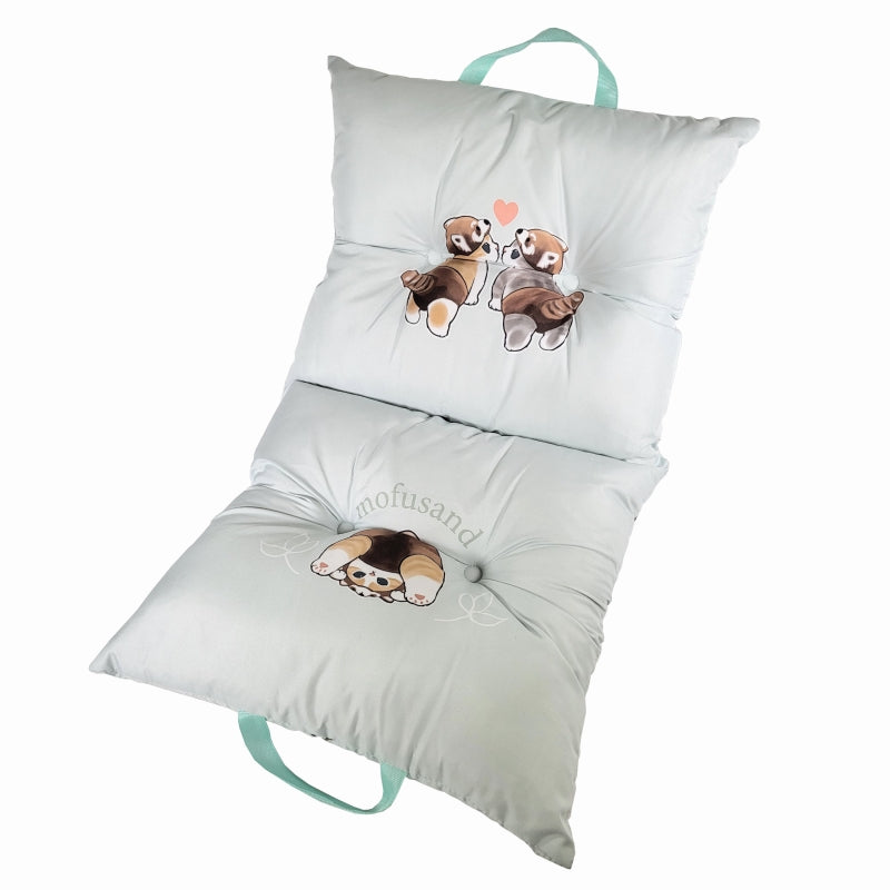 【同梱不可】mofusand 折りたたみクッション(レッサーパンダ)【他の商品と同時購入不可】