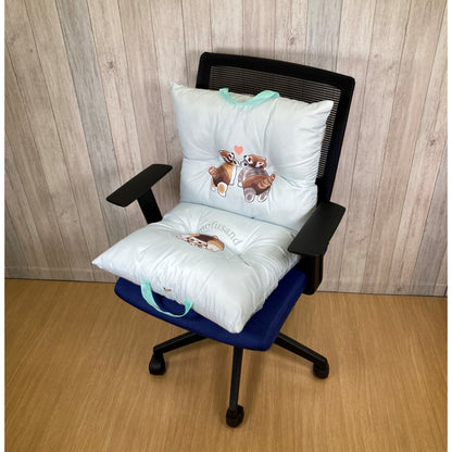 【同梱不可】mofusand 折りたたみクッション(レッサーパンダ)【他の商品と同時購入不可】