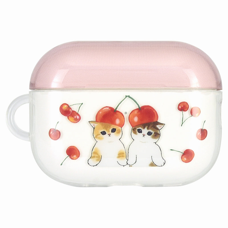 mofusand AirPods Pro 호환 소프트 케이스 (체리)