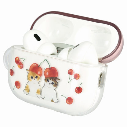 mofusand AirPods Pro 호환 소프트 케이스 (체리)
