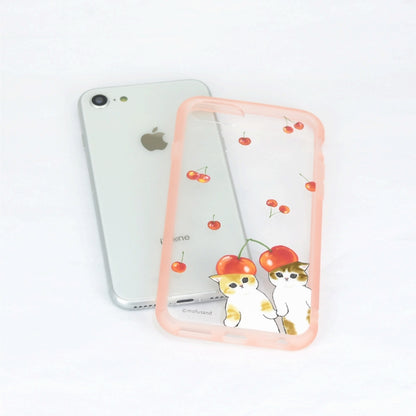 mofusand iiiifit透明iPhone SE（第三/第二代）/8/7/6S/6兼容盒（樱桃）