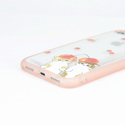 mofusand iiiifit透明iPhone SE（第三/第二代）/8/7/6S/6兼容盒（樱桃）