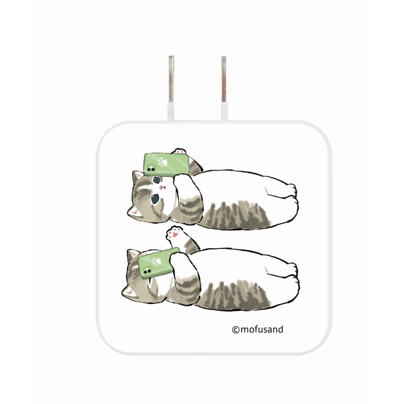 mofusand USB/USB Type-C ACアダプタ(ごろにゃん)