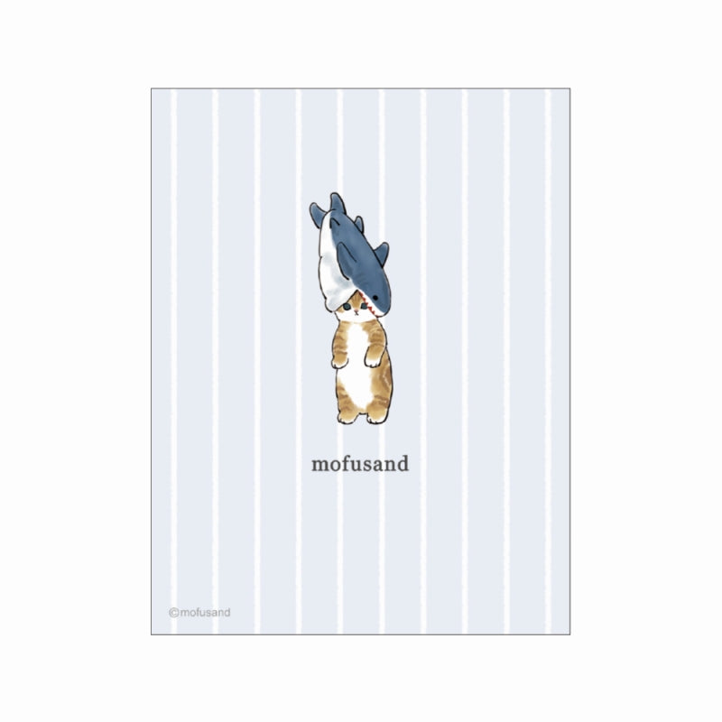 mofusand Book sticky note (shark Nyan)