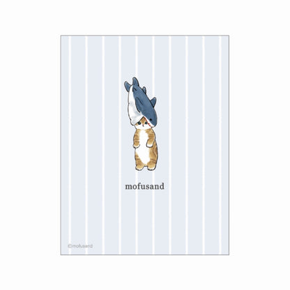 mofusand Book sticky note (shark Nyan)