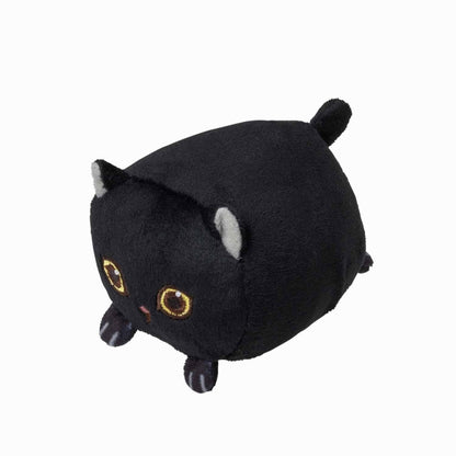 mofusand Tiny Round Meow Plush (Black Meow)