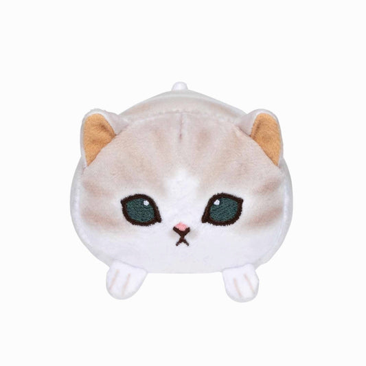 mofusand Tiny Round Meow Plush (Spotted Meow)