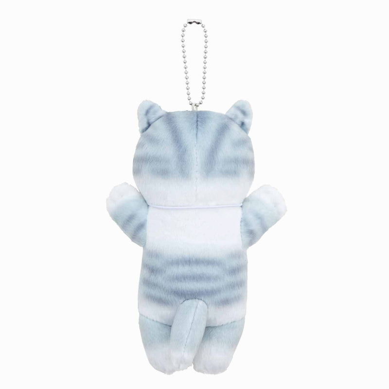 mofusand 举爪投降猫挂件（灰白）