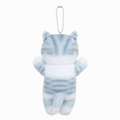 mofusand 举爪投降猫挂件（灰白）
