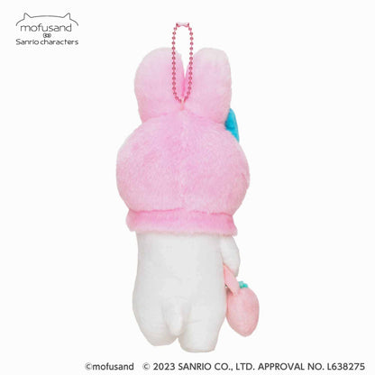 mofusand × Sanrio Characters Mascot Keychain (My Melody)
