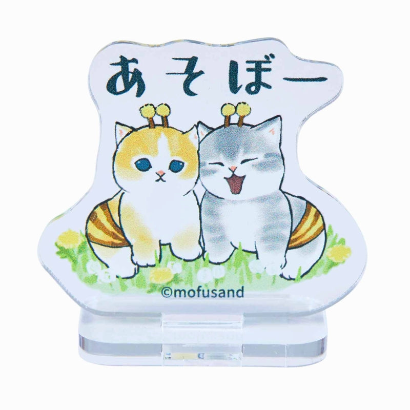 mofusand 交易丙烯酸支架（Energetic Nyanko）（总共10种类型）