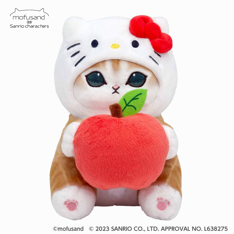mofusand × Sanrio Characters Plush S (Hello Kitty)
